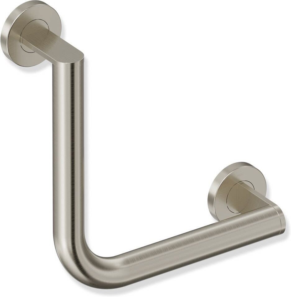 HEWI System 900 Winkelgriff 25,5 cm, links und rechts, Accessoires, 900.22.10070 WR, nickel gebürstet
