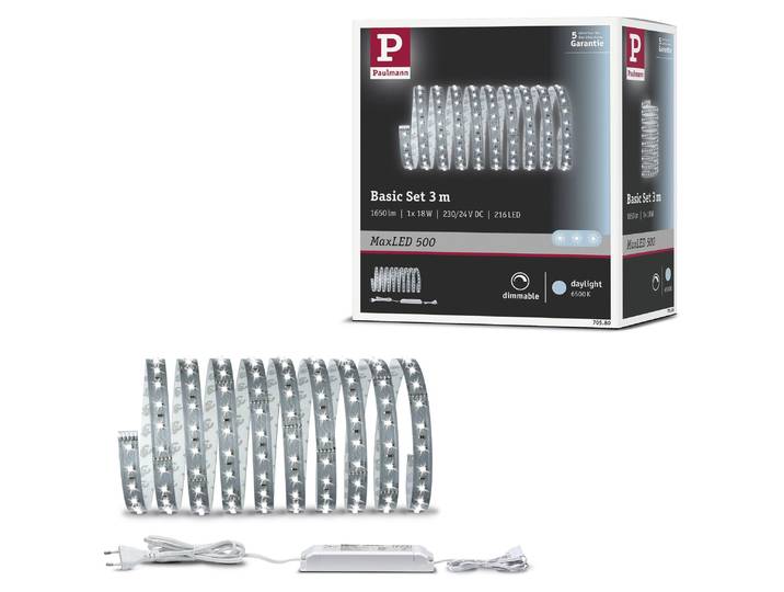 Paulmann MaxLED 500 LED Strip Tageslichtweiß Basisset
