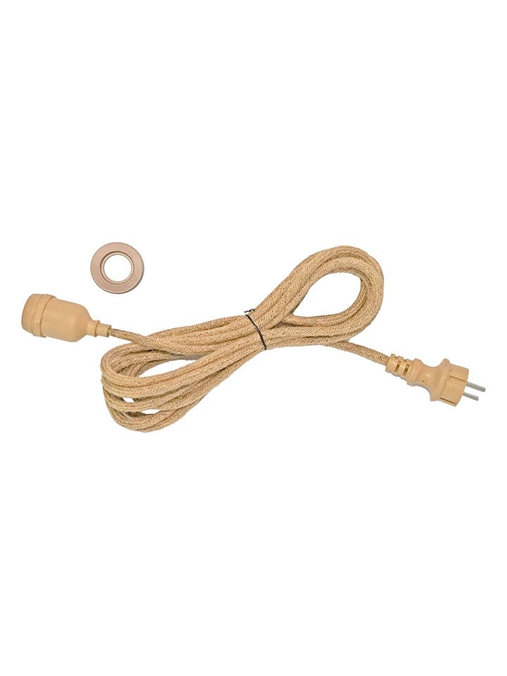 lumisky Textil-Lampenkabel in Beige - (L)500 cm - onesize