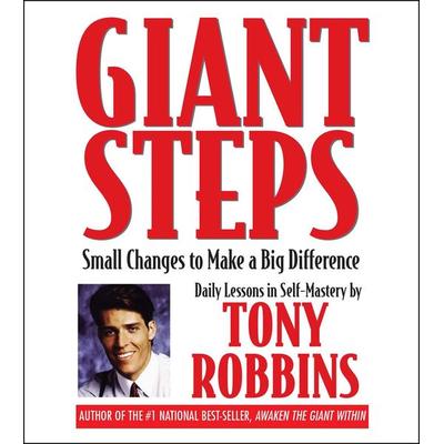Giant Steps: Small Changes to Make a Big Difference - Tony Robbins, CD, 9780743529013
