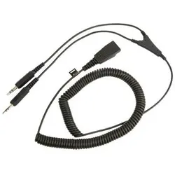 Jabra Quick Disconnect Headset-Kabel 2x Mini Stecker 3,5mm