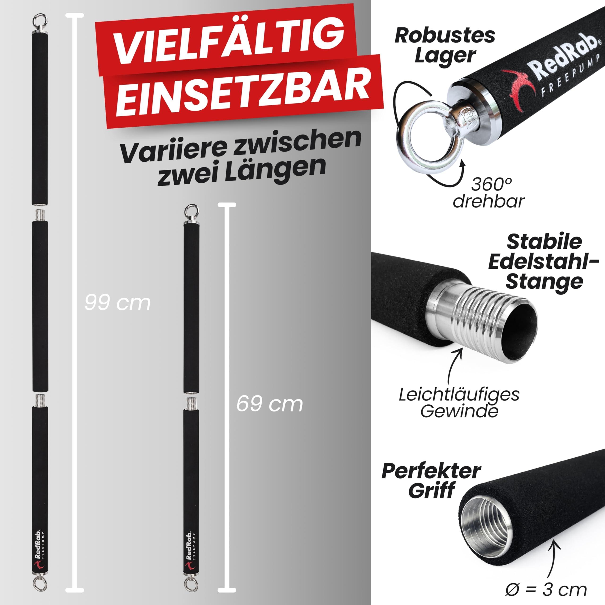 Widerstandsband aus Aluminium - Robuste Halterstange für Krafttraining - 1,08 kg Gewicht - Bruchfest - Für das Heimfitnessstudio