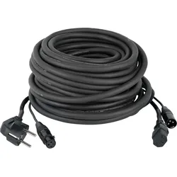 DAP FP08 - Schuko/XLR F - IEC/XLR M - Audio / Power 15 m Audio / Strom