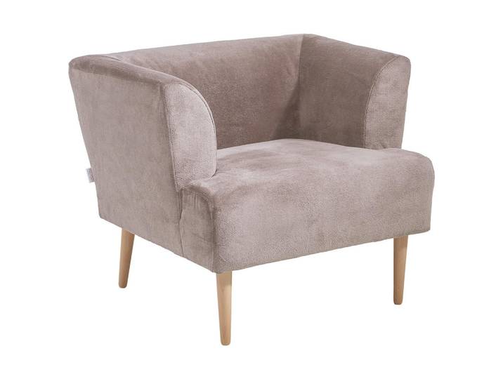 Hom`in Sessel, Beige, Holz, Buche, massiv, 85x71x80 cm, Stoffauswahl, Wohnzimmer, Sessel, Sonstige Sessel