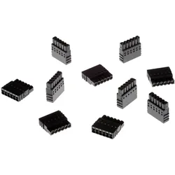 Axis Klemme TU6009 6-PIN Schwarz 10 Stück, Netzwerkkamera Zubehör