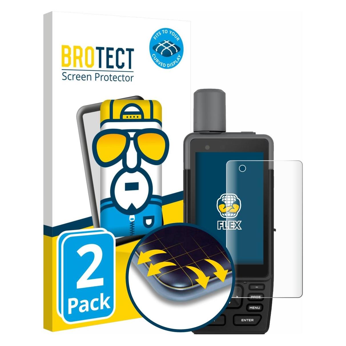 Brotect Fullscreen für Garmin GPSMAP H1 Schutzfolie Displayschutz Folie Klar Transparent (5160556)