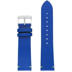 Watx & Colors Uhrband WXCO1719 (44 mm, Echtes Leder), Uhrenarmband, Blau