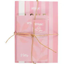 6x Stylex, Heft + Block, Notizheft Set DIN A5 & A6 Be you Collection (A5, A6, Gepunktet)