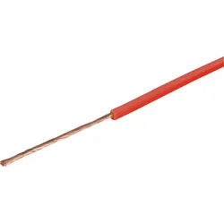 HERTH&BUSS Kabel, FLY, 1x 0,5mm2, 50m rot - 51275105005 - rot