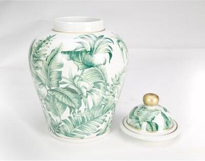 Orchard Creek Designs "Farber 10"" Porcelain Jar"