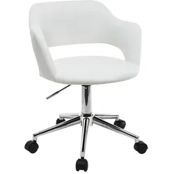 Design-Bürostuhl Weiß JESSY