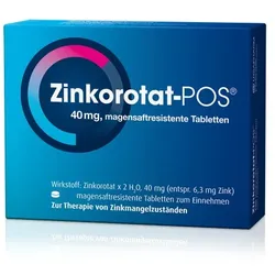 ZINKOROTAT POS magensaftresistente Tabletten 500 St