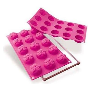 Silikomart Sf0 79 Small Narcissus Silicone Mould (4.40 cm) (7190078)