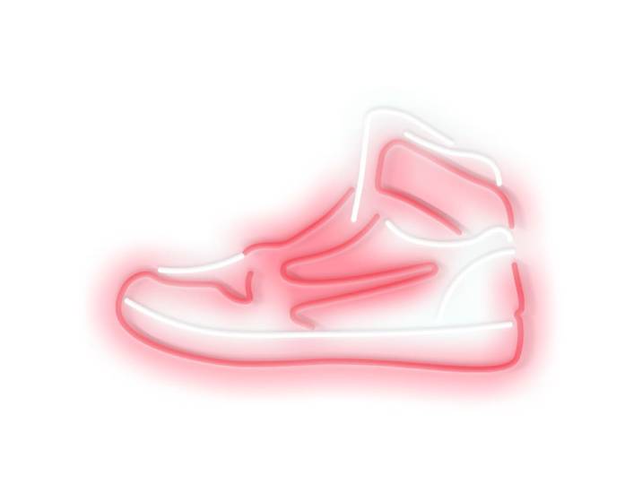 Eclairage néon basket