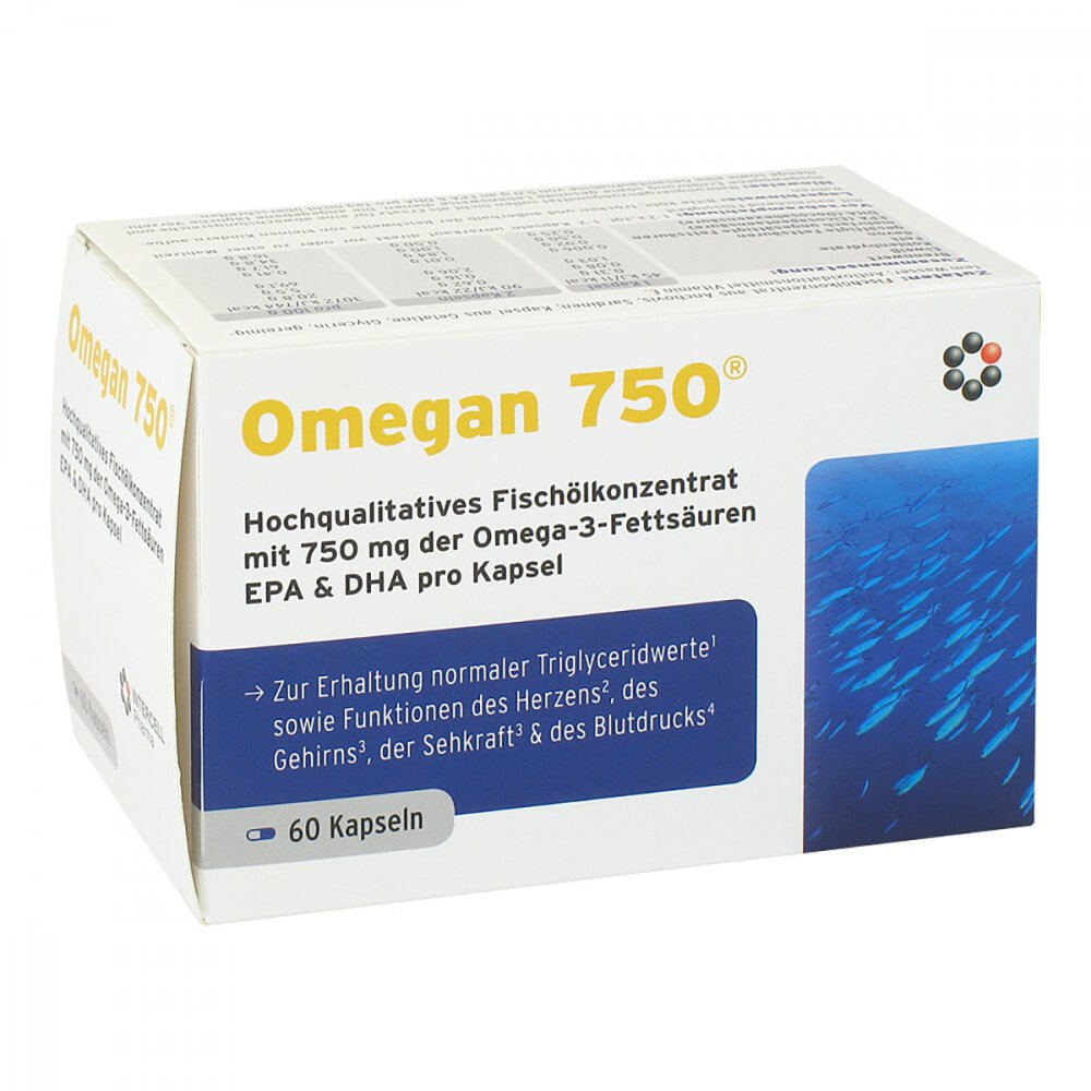 INTERCELL-Pharma GmbH Omegan 750 Weichkapseln 11868693