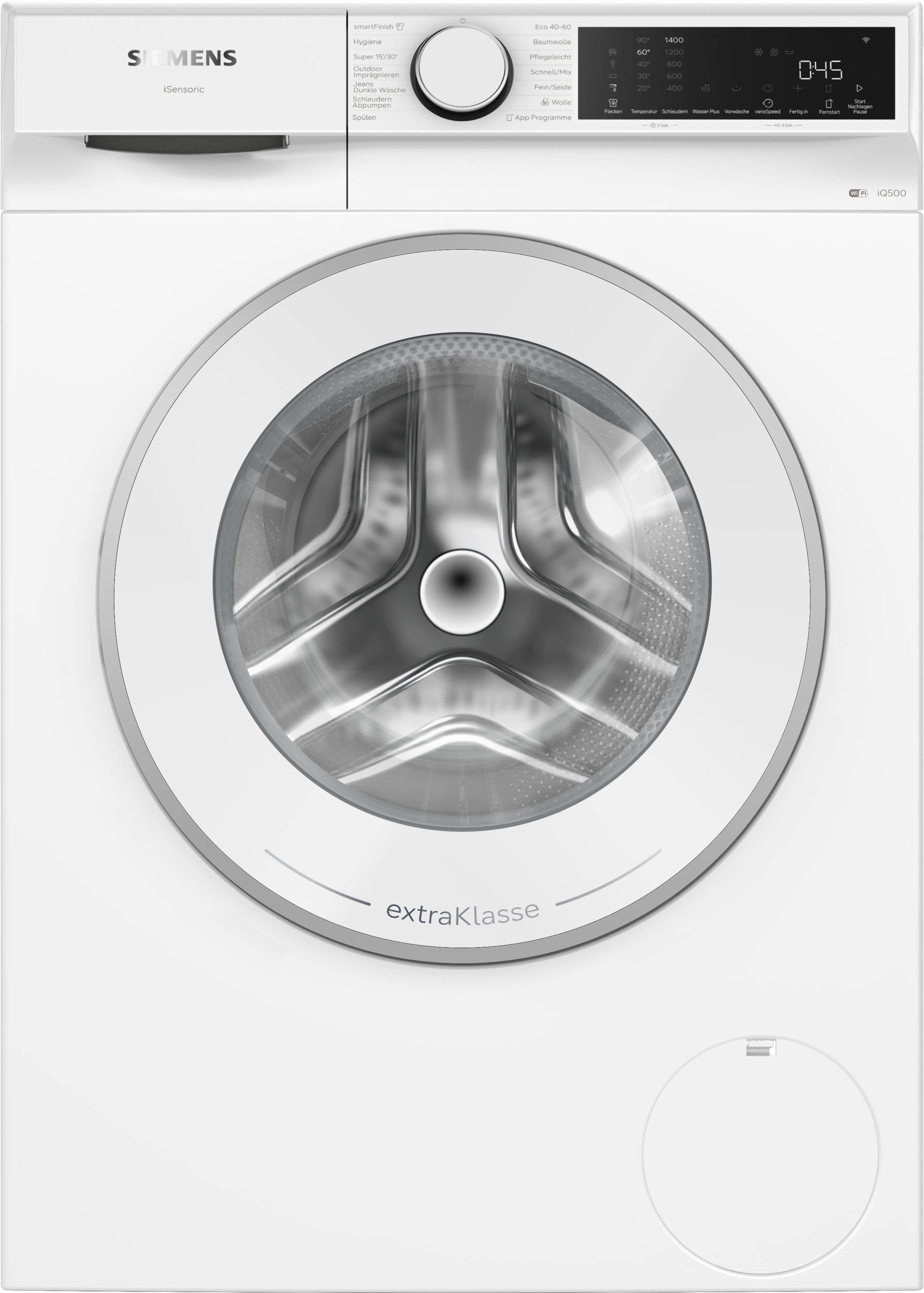Siemens iQ500 WG44J209 9 kg Frontlader Waschmaschine 1400 U/min aquaStop Funktion jetzt zusätzlich 75¤ Cashback sichern*!