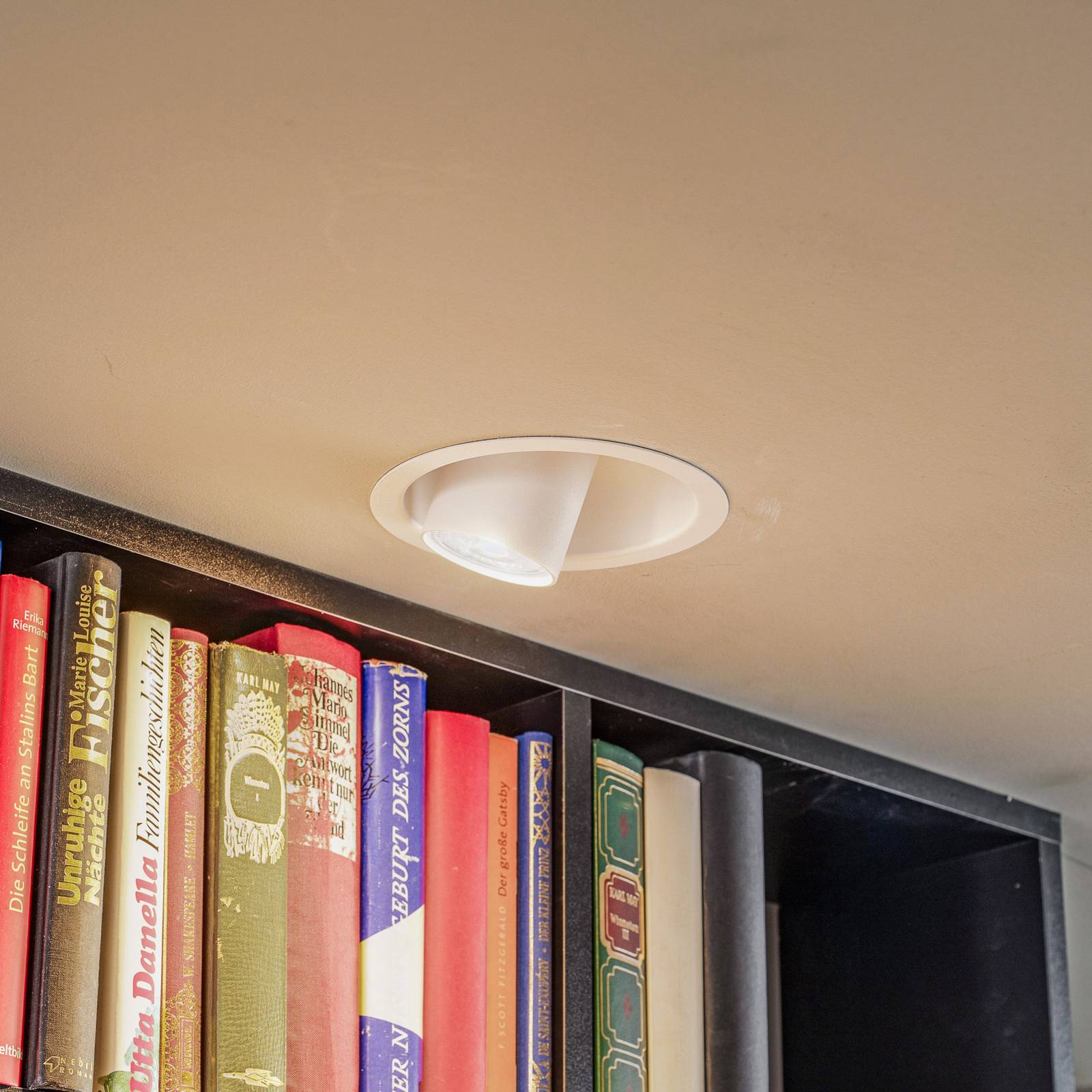 Einbaustrahler Dot, verstellbar, weiß Dot Nowodvorski Lighting, dimmbar, weiß / opal, für Wohn- / Esszimmer, Metall, Modern, Einbaustrahler