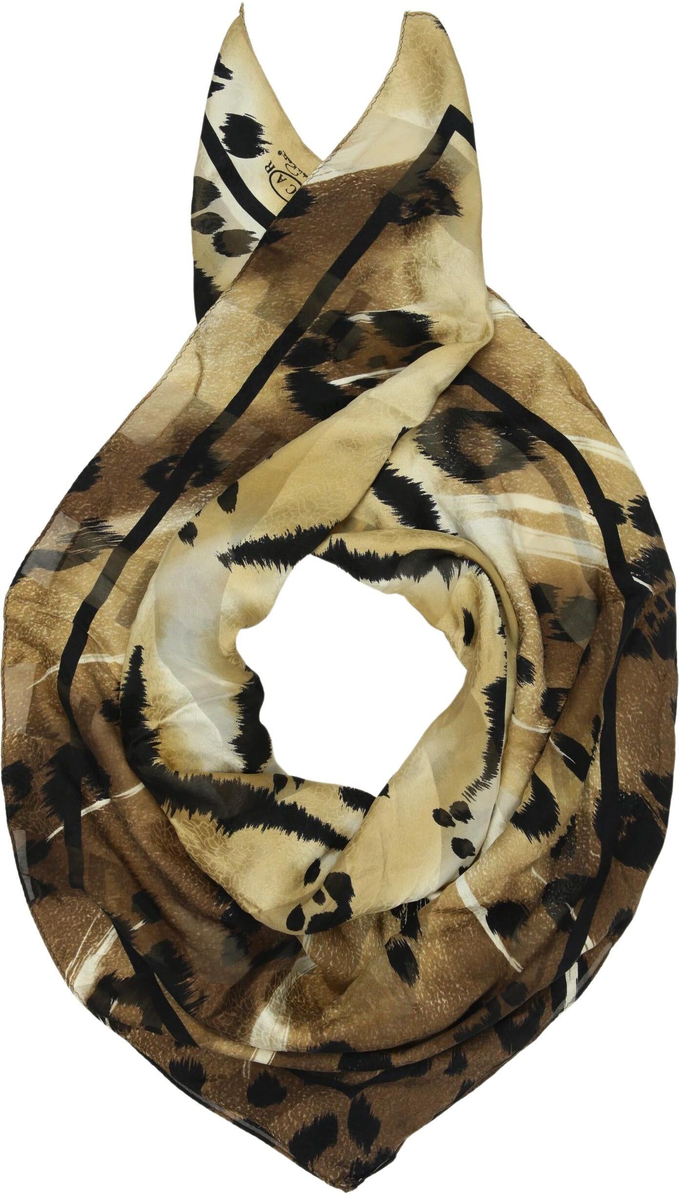 Oscar de la Renta Damen Schal oder Tuch, Mehrfarbig, Seide - Second Hand