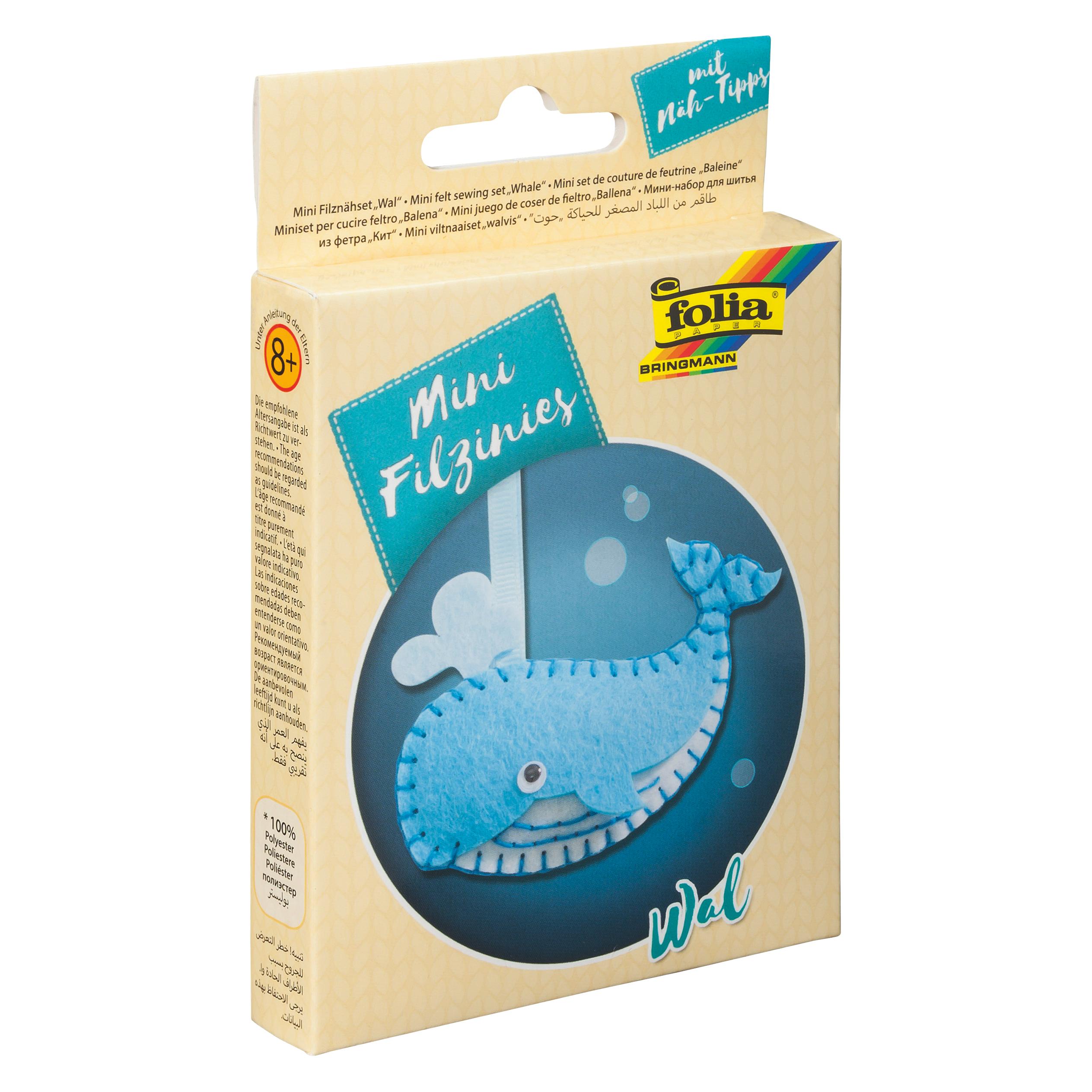Magni Mini Filznähset Wal 9-teilig (52906)