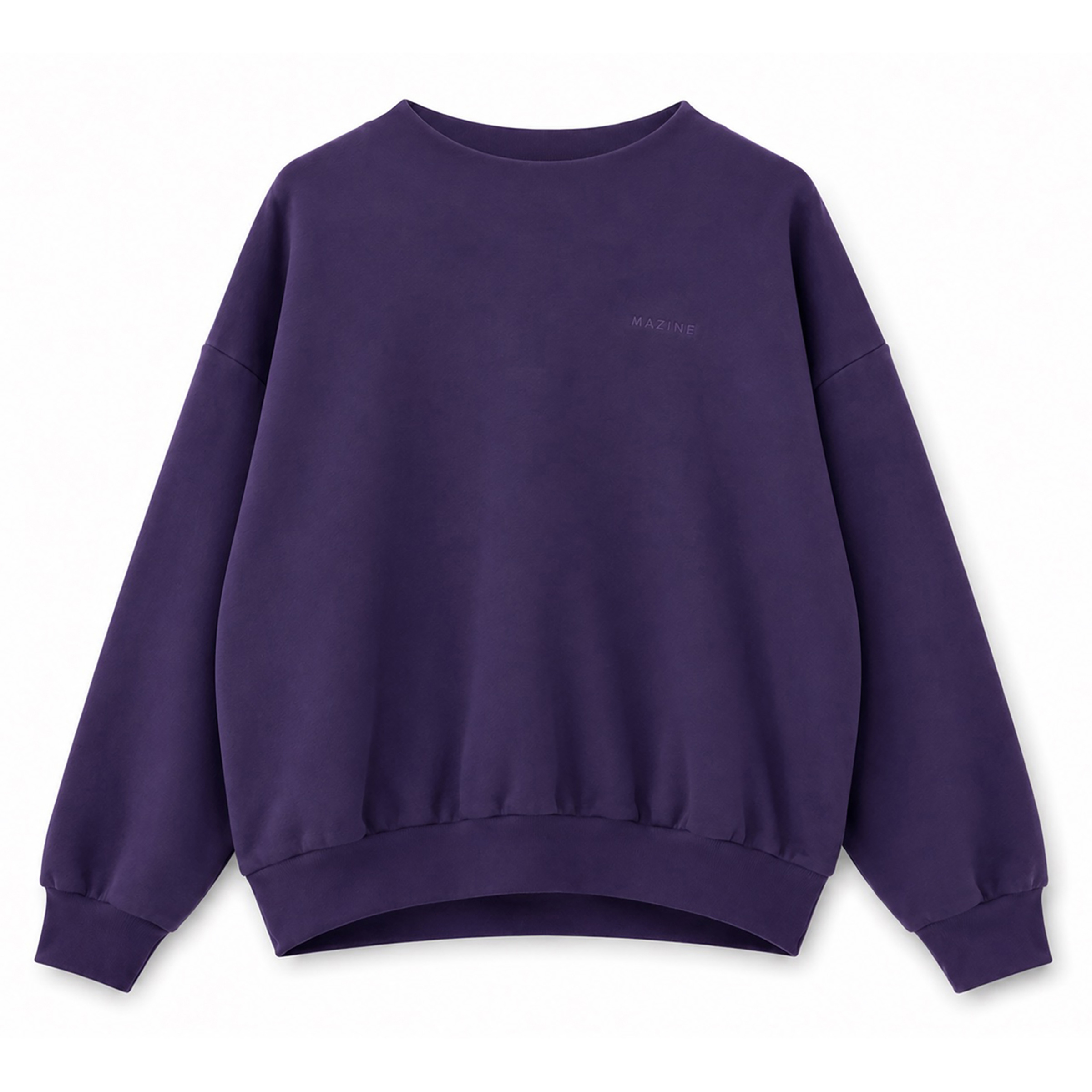 Mazine Turtleneck Damen Pullover lila Größe M Lifestyle Hautfreundlich