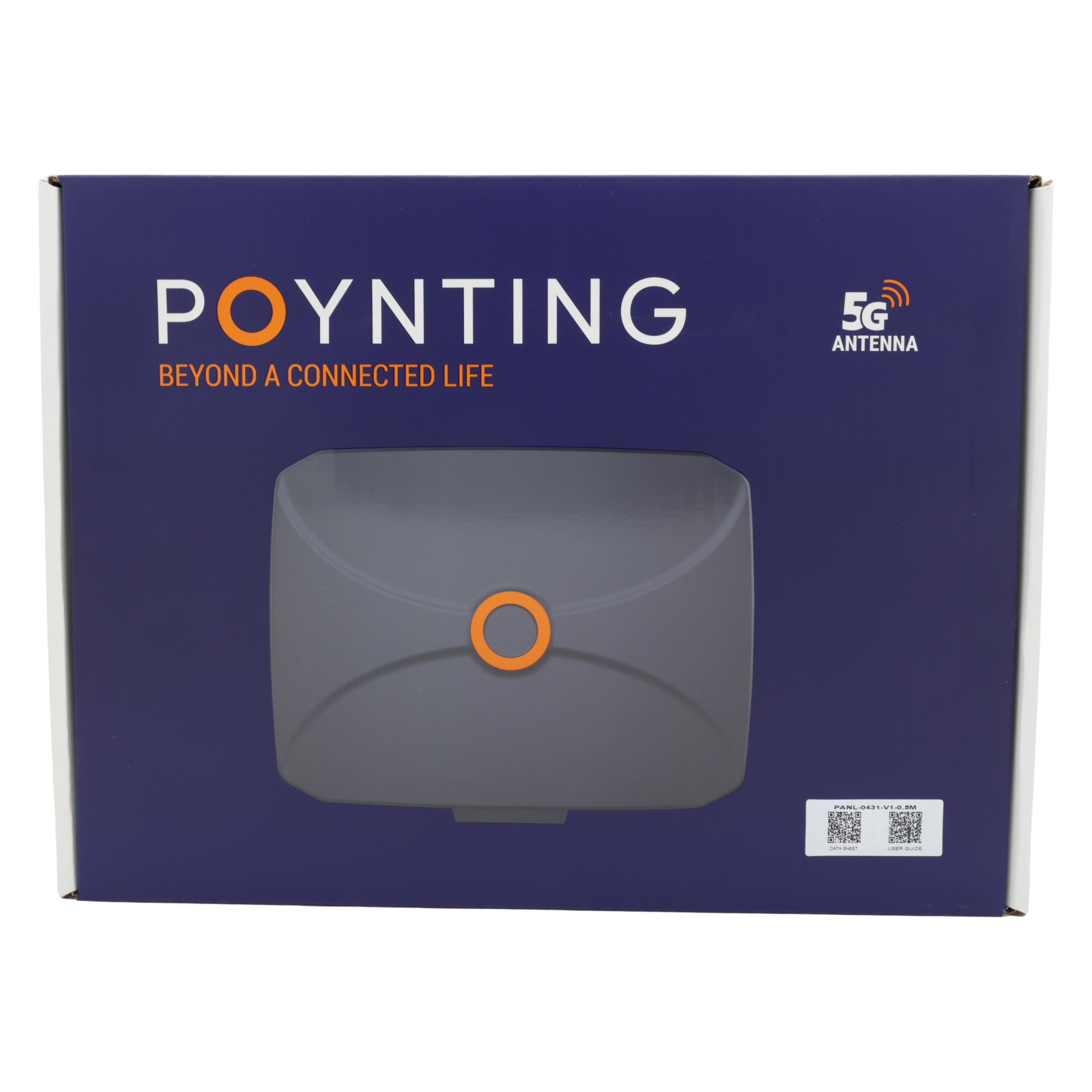 Poynting A-PANL-0431-V1-01-0,5M 7-in-1 5G-MIMO Breitband-Panelantenne (5G) (6009716250611)
