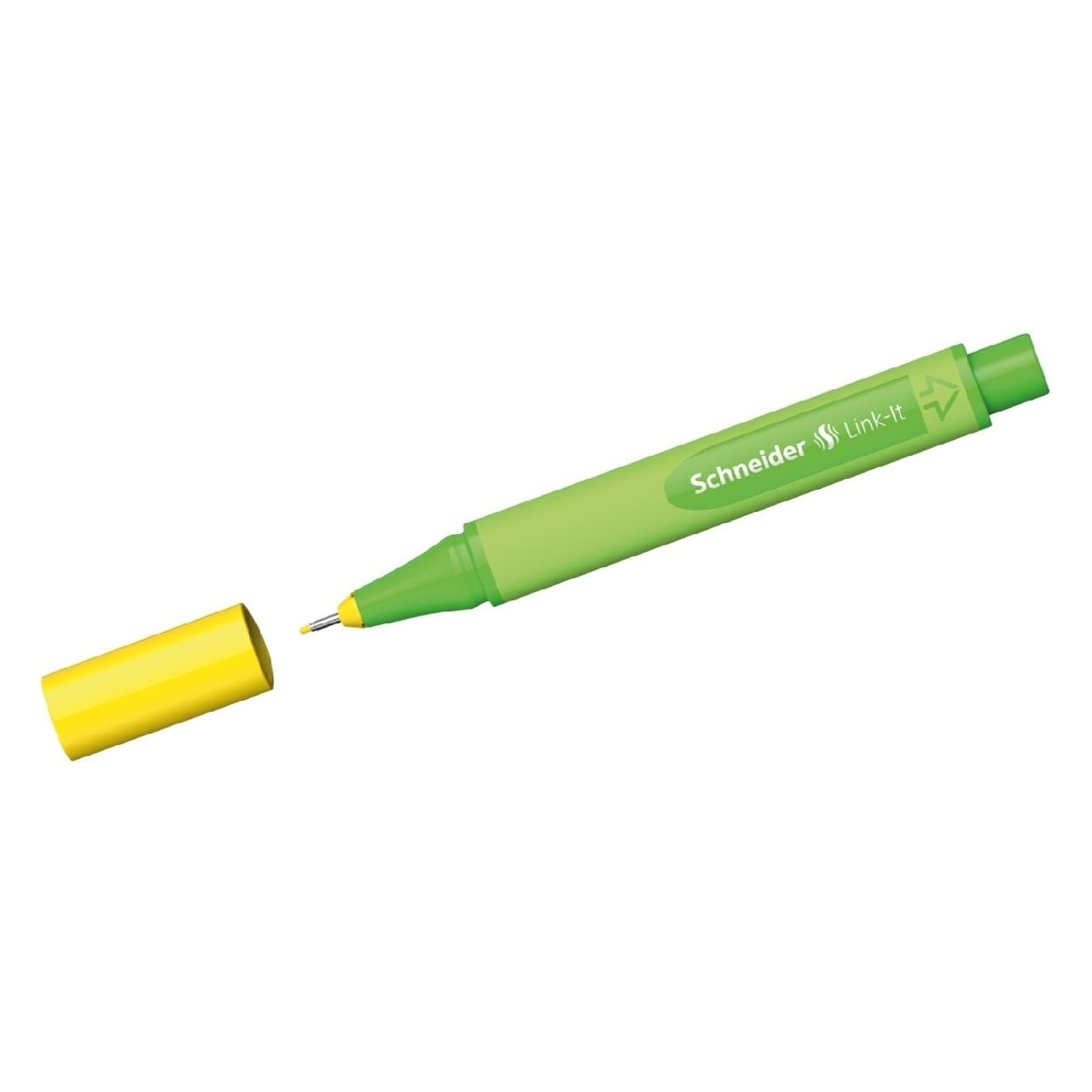 Schneider Fineliner Link-It - Gelb (10x) (191205)
