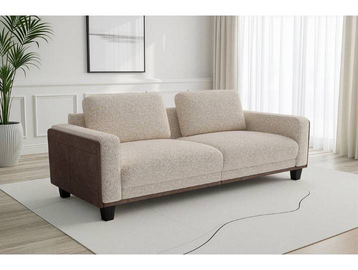 sit&more Big-Sofa Concept, Modernes Sofa in drei Fußfarben zur Auswahl