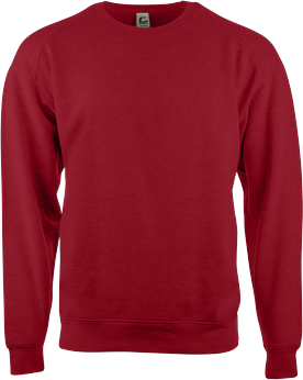 C2 Sport CS5501 Fleece Crew T-Shirt in Red size 3XL   60/40 Cotton/Polyester 550100, 5501