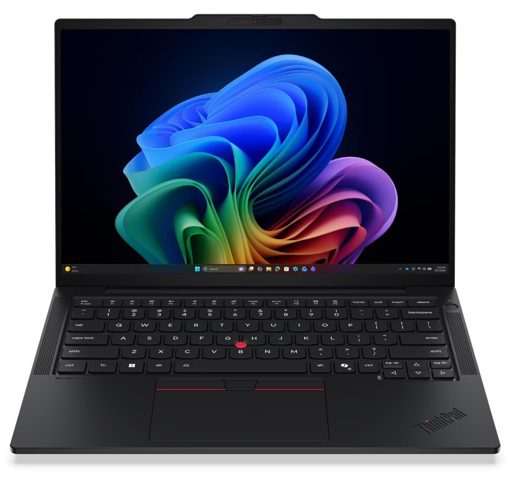 Lenovo ThinkPad T14s Gen 7 (Snapdragon) Copilot+ PC, Snapdragon, 4 GHz, 35,6 cm (14"), 1920 x 1200 Pixel, 32 GB, 1 TB