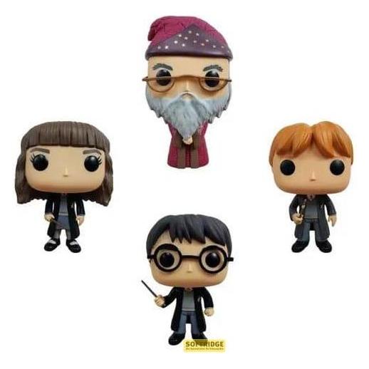 Funko Harry Potter POP! Movies Vinyl Figuren 4er-Pack W1 9 cm (46876)