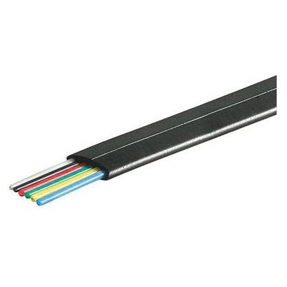MicroConnect Telephone flat 6wires 100m (MPK100-6CCAB)