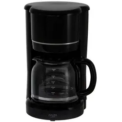 Adler Ekspres przelewowy AD 4383b czany, Filterkaffeemaschine, Schwarz