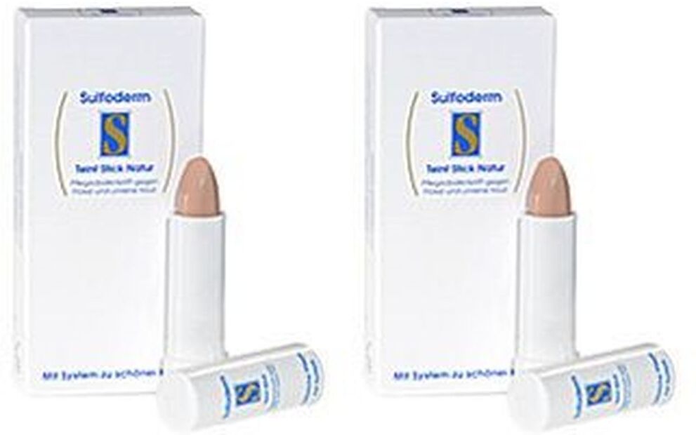 Sulfoderm S Teint Stick natur 2x 2x1 St Stifte