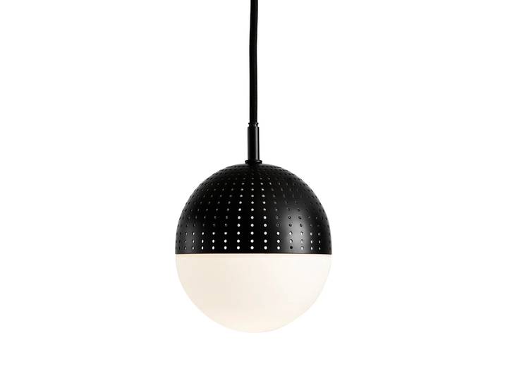 Woud Lampe à suspension Dot petite noir
