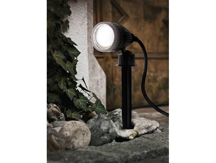 LED-Wegeleuchte Nema 12 x 19 x 6cm Schwarz