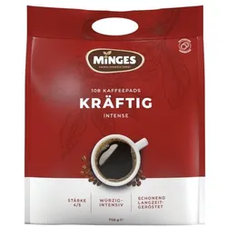 Minges 108er-Pack Kaffeepads »Standard Dark Roast«