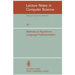 Methods of Algorithmic Language Implementation, Fachbücher