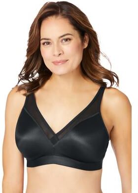 Plus Size Women's Simply Cool Wireless Bra by Catherines in Black (Size 42 B)