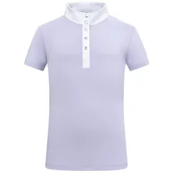 Imperial Riding Kinder Turniershirt IRHBasic glam Wisteria Fliederfarben, Größe: 128