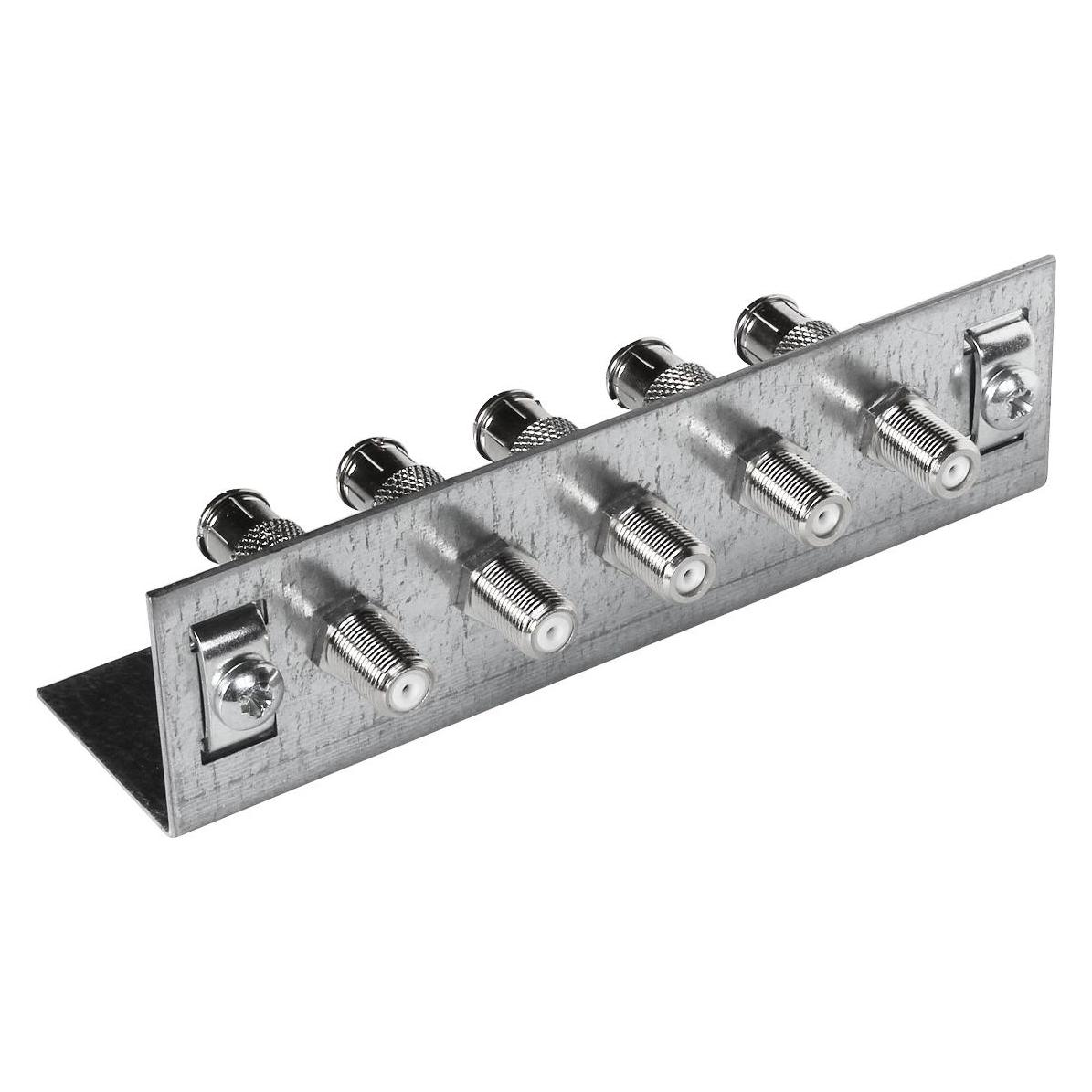 Axing Erdungswinkel QEW 5-12 einreihig, Quickfix, 5-fach (QEW00512)