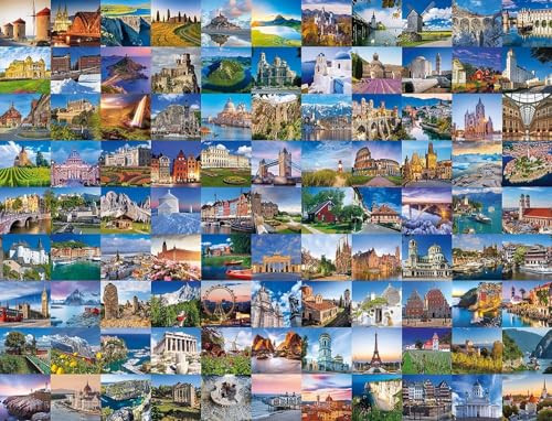 Ravensburger Puzzel 99 Plaatsen in Europa - 2000 stukjes