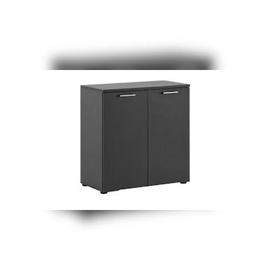 Möbelpartner Aktenschrank Hippo | Small | HxBxT 84x80x41 cm |Anthrazit von PROREGAL