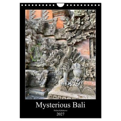 Mysterious Bali (Wall Calendar 2027 DIN A4 portrait), CALVENDO 12 Month Wall Calendar