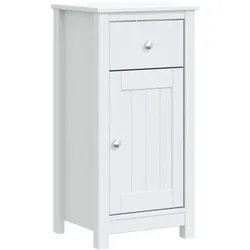 vidaXL Badschrank BERG Weiß 40x34x80 cm Massivholz Kiefer