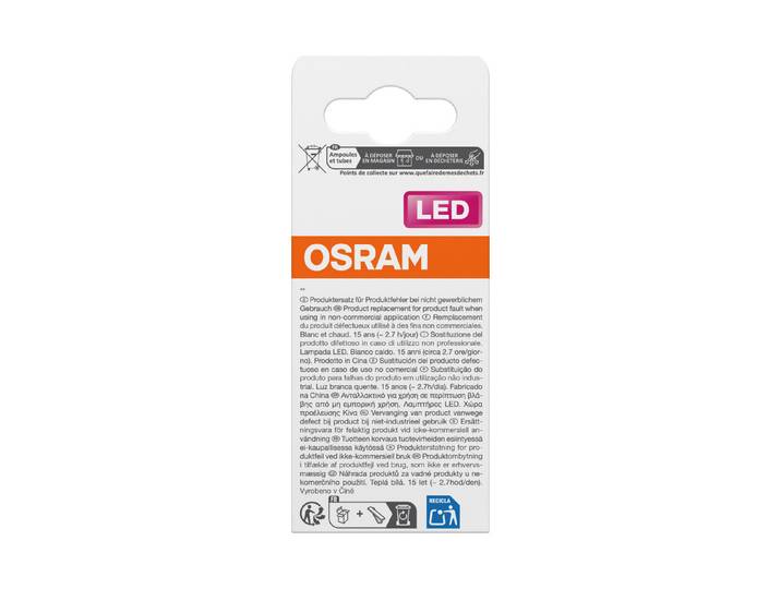 LED Tropfen P40 3,4W 827 fil E27 ww