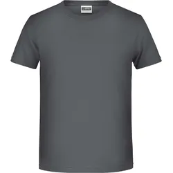 James & Nicholson Jungen Bio T-Shirt 8008B graphite XL
