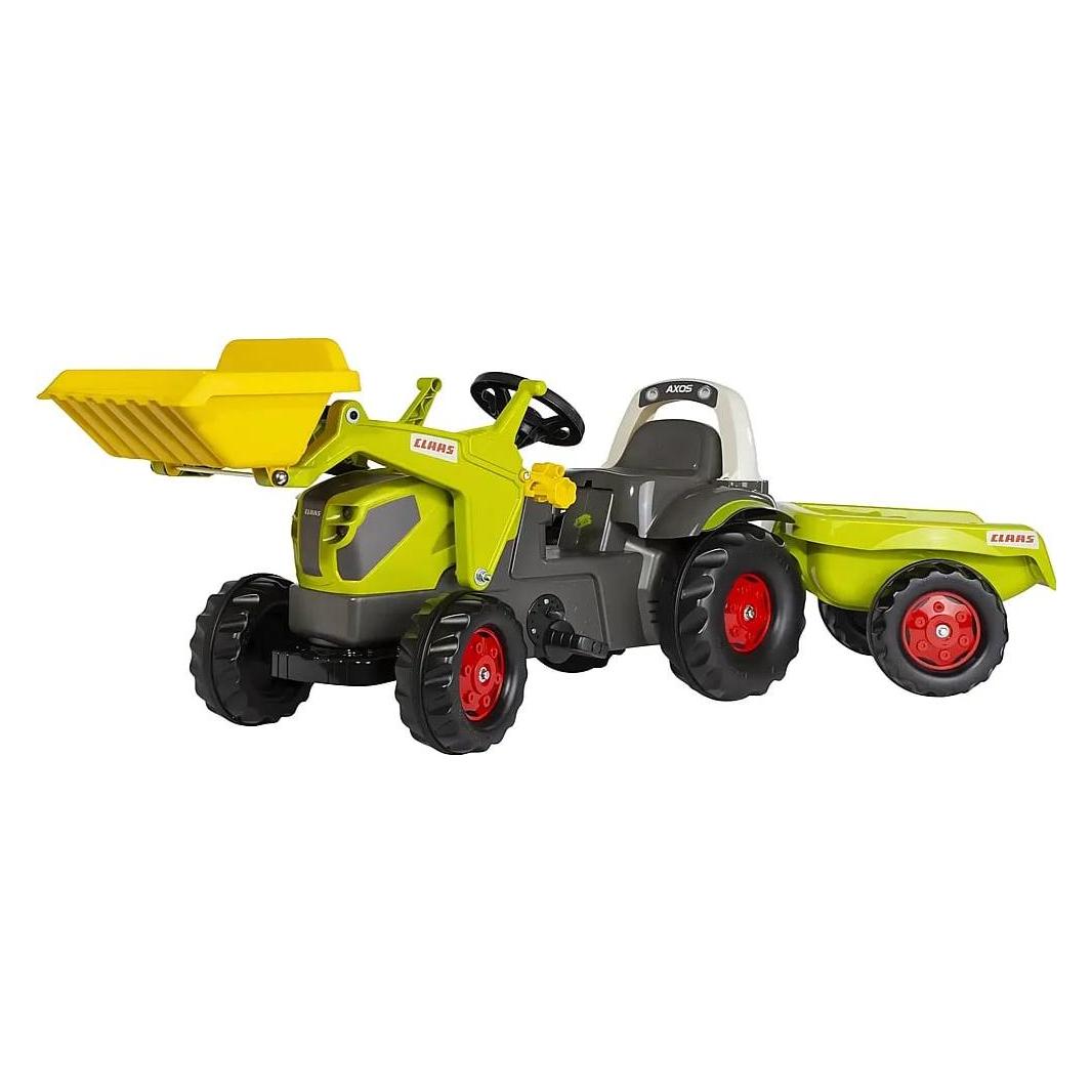 Rolly Toys rollyKid Claas Axos mit Anhänger (055.025169)