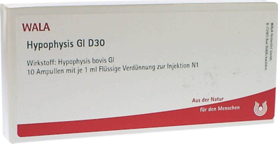 WALA Heilmittel GmbH HYPOPHYSIS GL D 30 Ampullen 10X1 ml 02831449