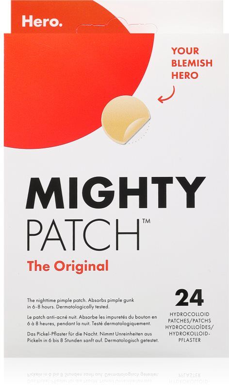 Hero Cosmetics Mighty Patch Original pansement anti-acné 24 pcs