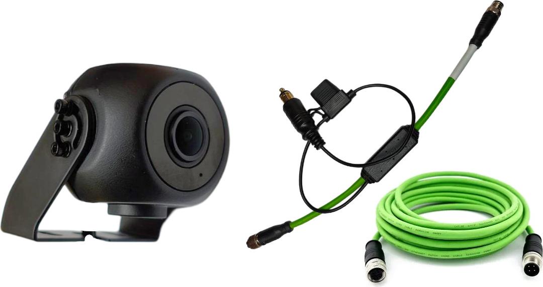 Digitalkamera für Fendt Ein grüner Stecker + 5 Meter Kabel
